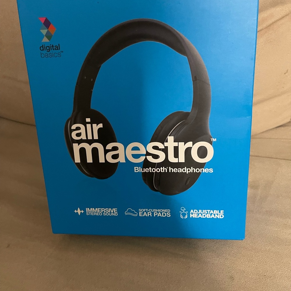 New air maestro Bluetooth headphones
